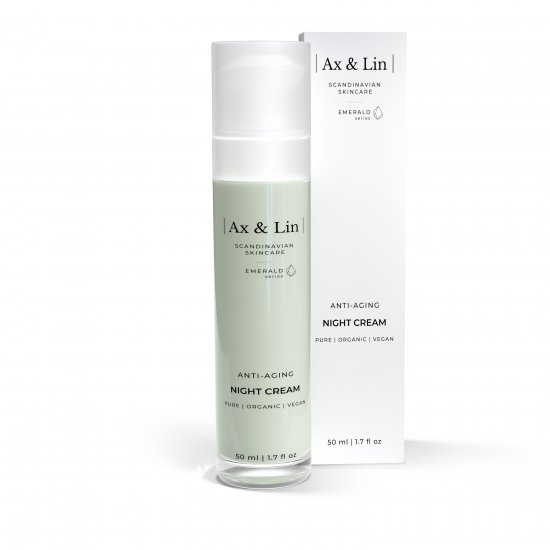 Ax & Lin - Anti-aging Night Cream 50ml - Klicka på bilden för att stänga